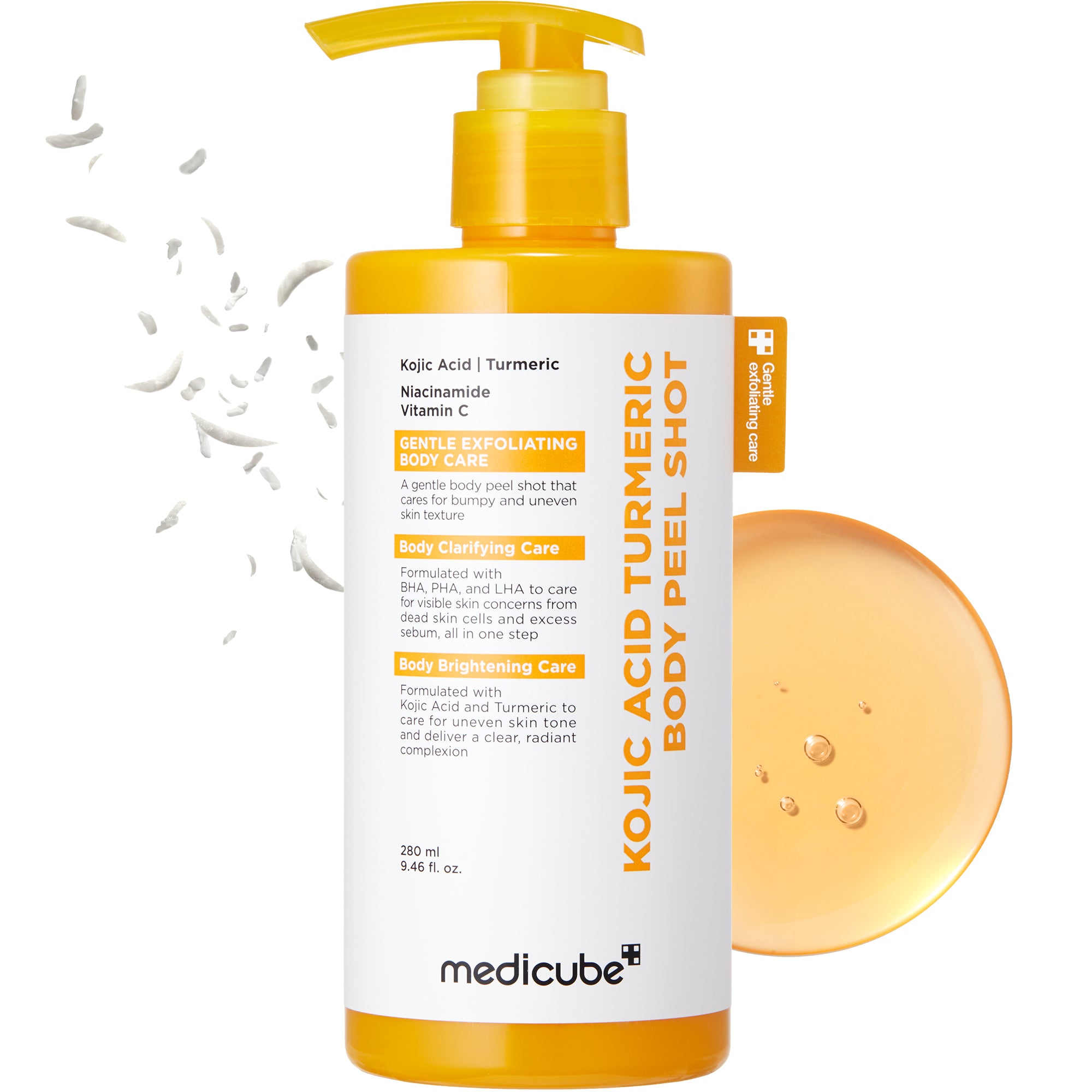 KOJIC ACID TURMERIC BODY PEEL SHOT
