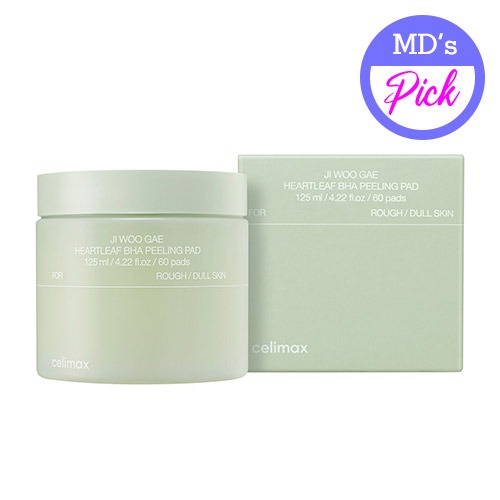 CELIMAX JI WOO GAE HEARTLEAF BHA PEELING PAD 60PADS