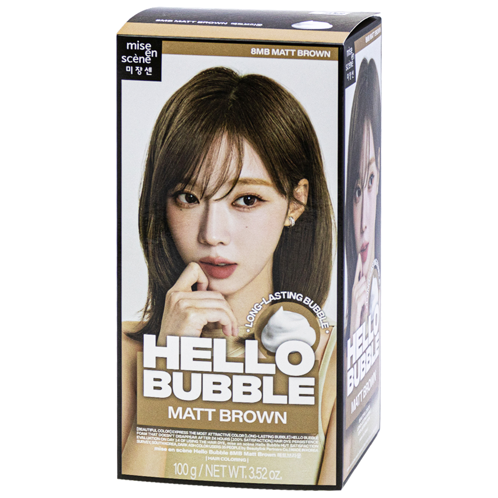 Miseenscene New Hello Bubble 8MB Matt Brown