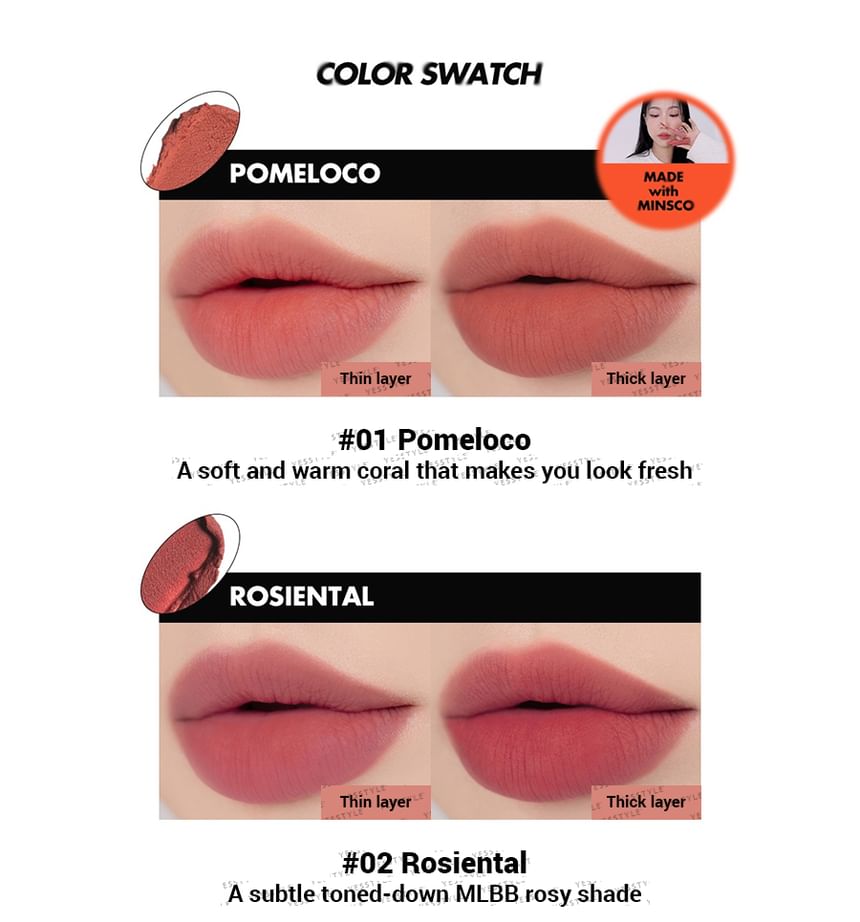 rom&nd BLUR FUDGE TINT 10 FUDGE RED