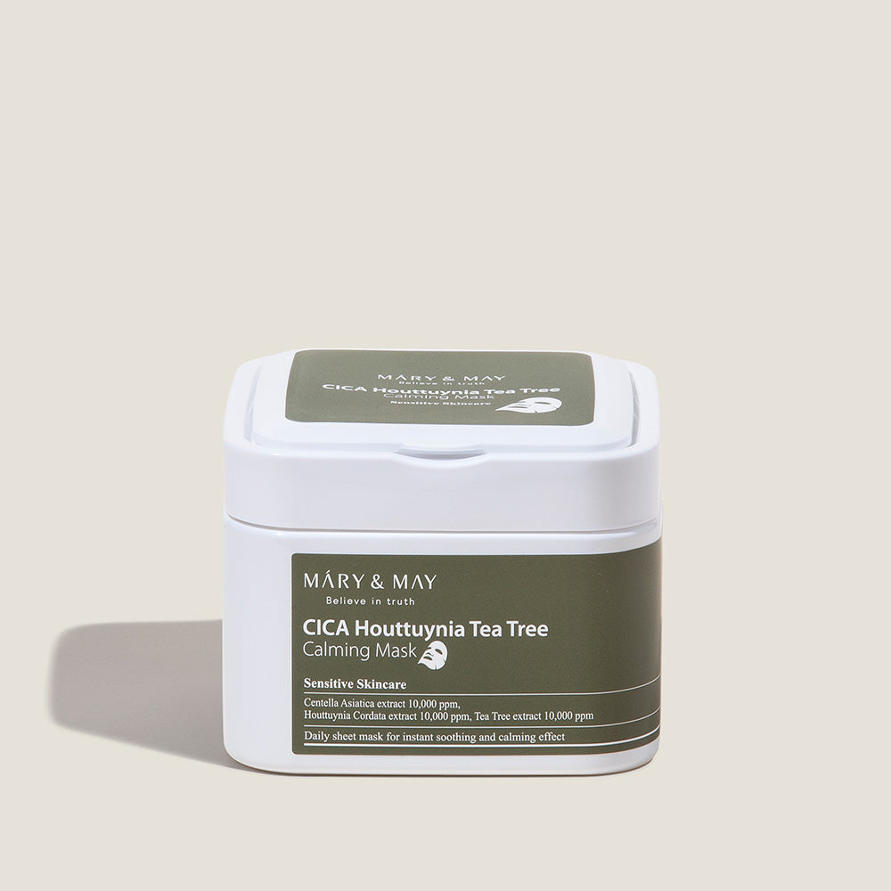 Mary&May CICA Houttuynia Tea Tree Calming Mask 30ea/400g