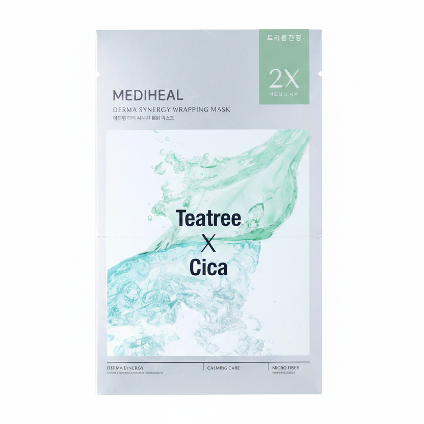 MEDIHEAL Derma Synergy Wrapping Mask (Trouble Soothing) 10ea