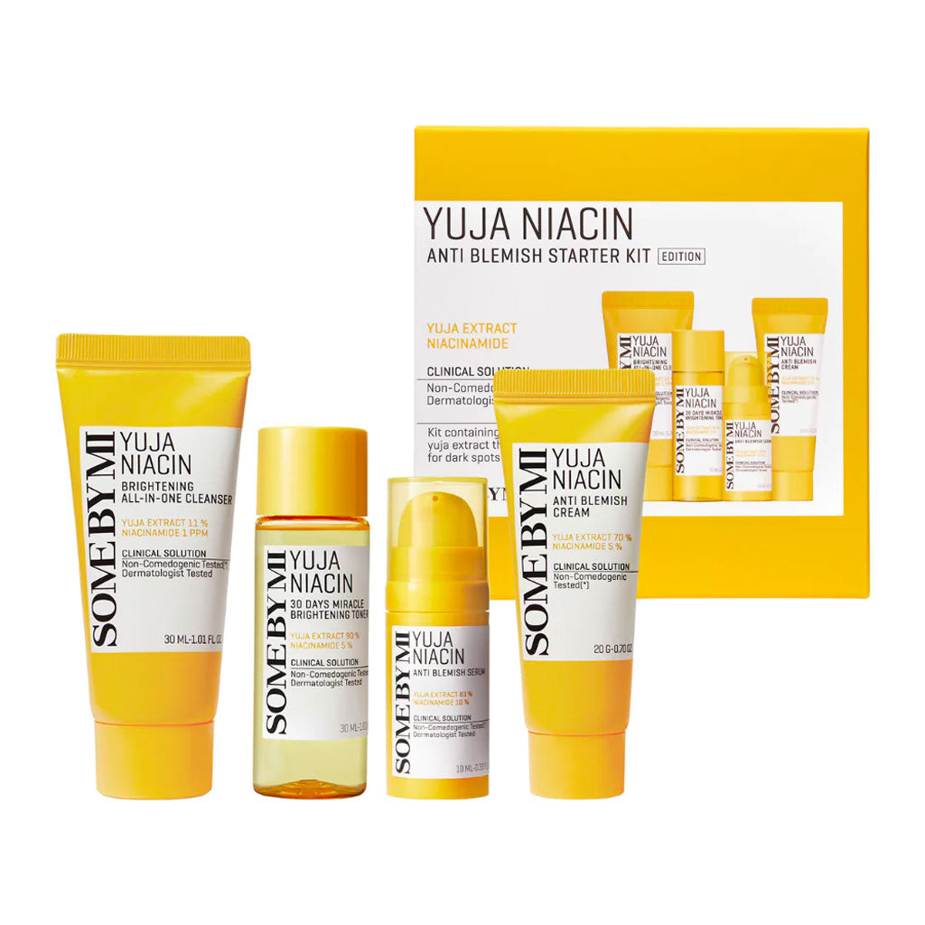 SOME BY MI YUJA NIACIN ANTI BLEMISH STARTER KIT(4components)