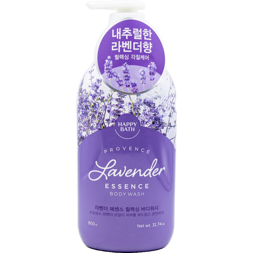 Happybath Lavender Essence Body Wash 900g
