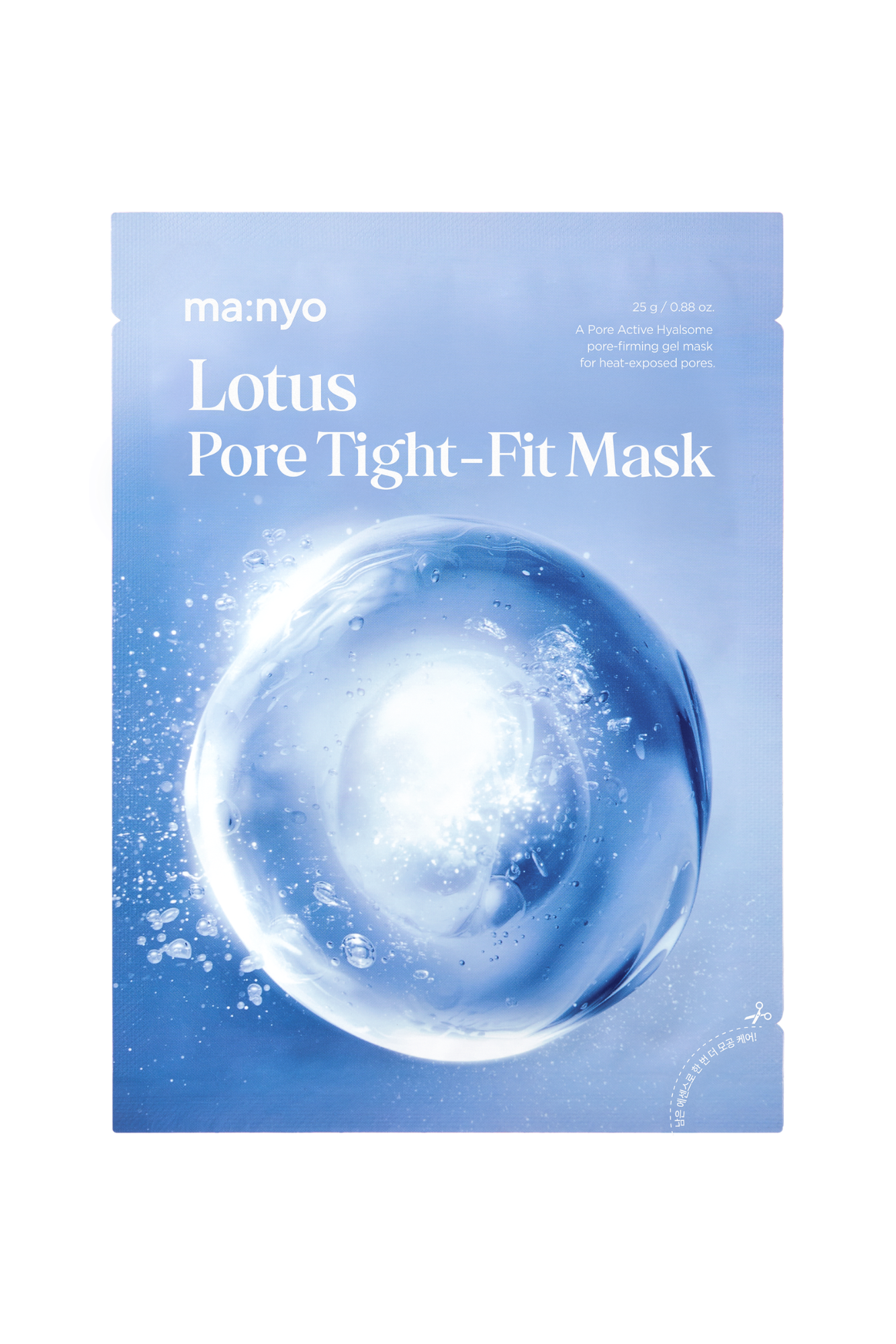 ma:nyo Lotus Pore Tight-Fit Mask (1 SHEET)