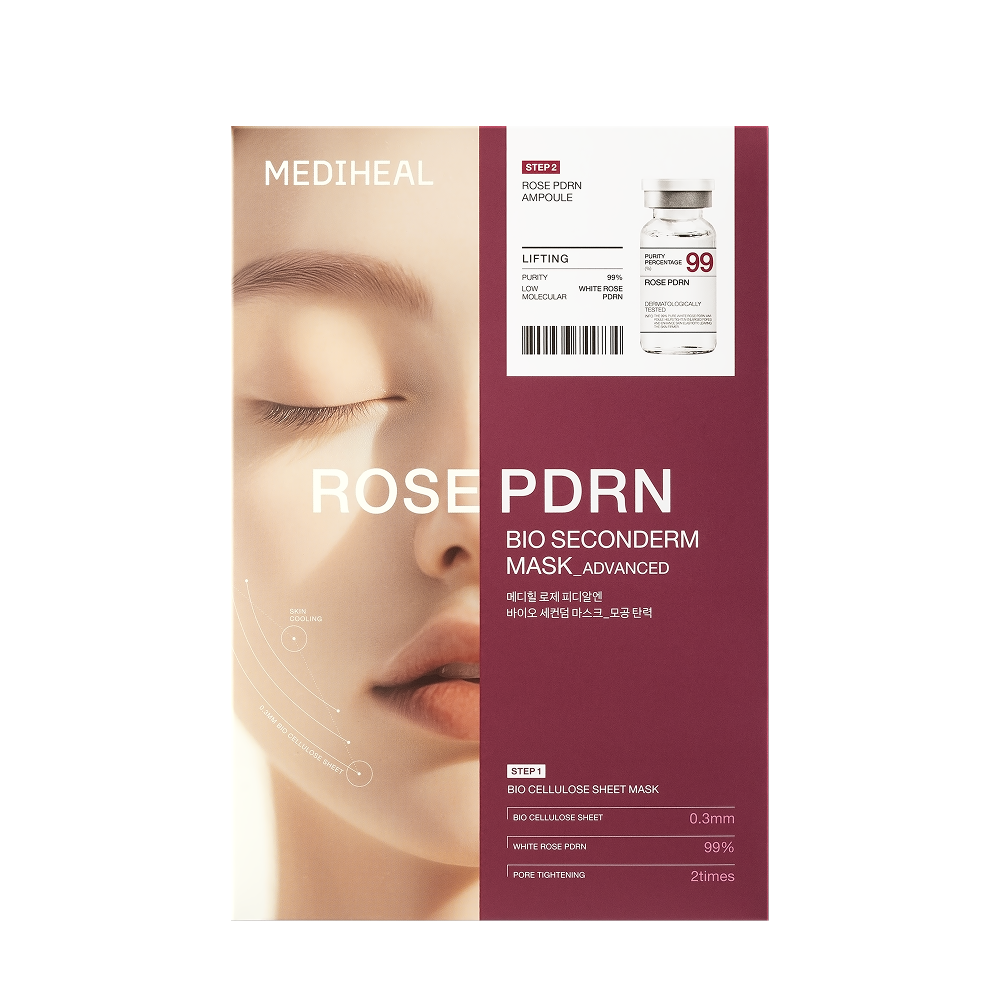 MEDIHEAL Rose PDRN Bio Secondderm Mask (Pore Firming) 10ea
