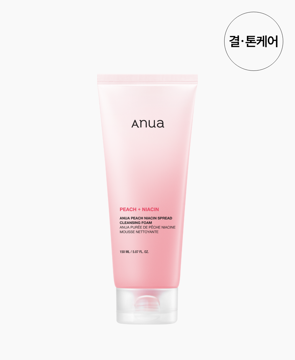 ANUA PEACH NIACIN SPREAD CLEANSING FOAM 150ml