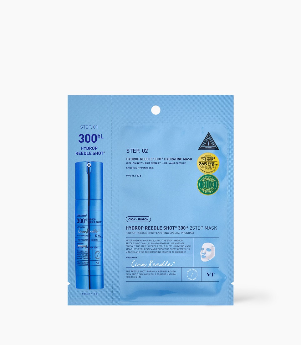VT HYDROP REEDLE SHOT 300hL 2 STEP MASK (1.5g + 27g)
