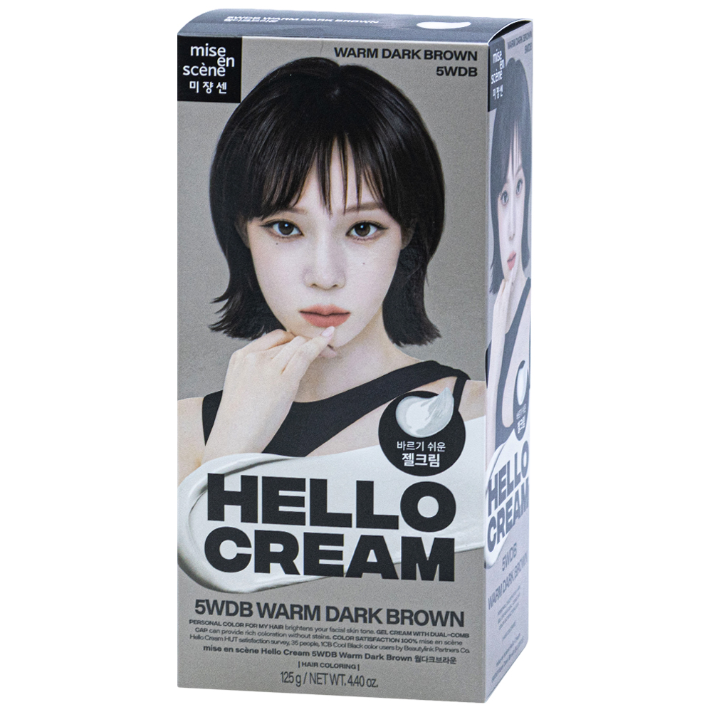 Miseenscene Hello Cream 5WDB Warm Dark Brown