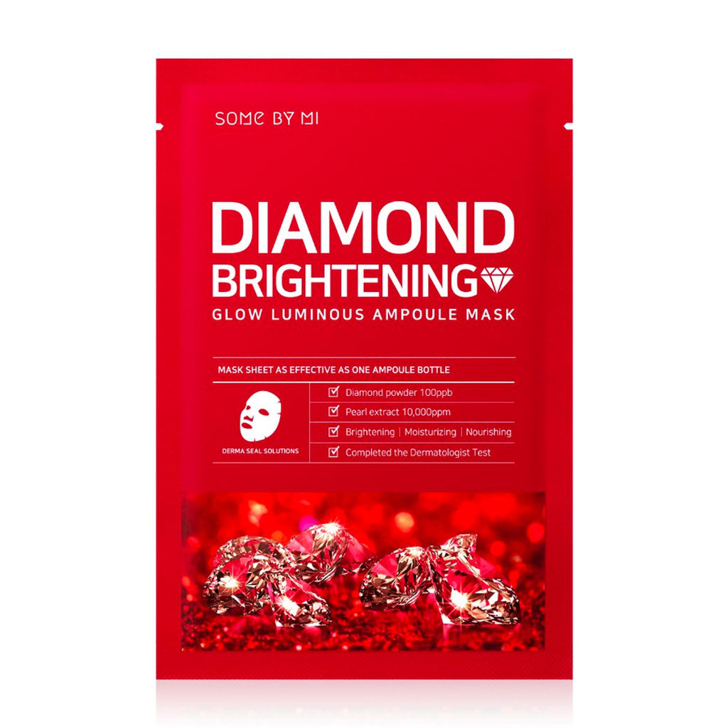 SOME BY MI RED DIAMOND BRIGHTENING GLOW LUMINOUS AMPOULE MASK