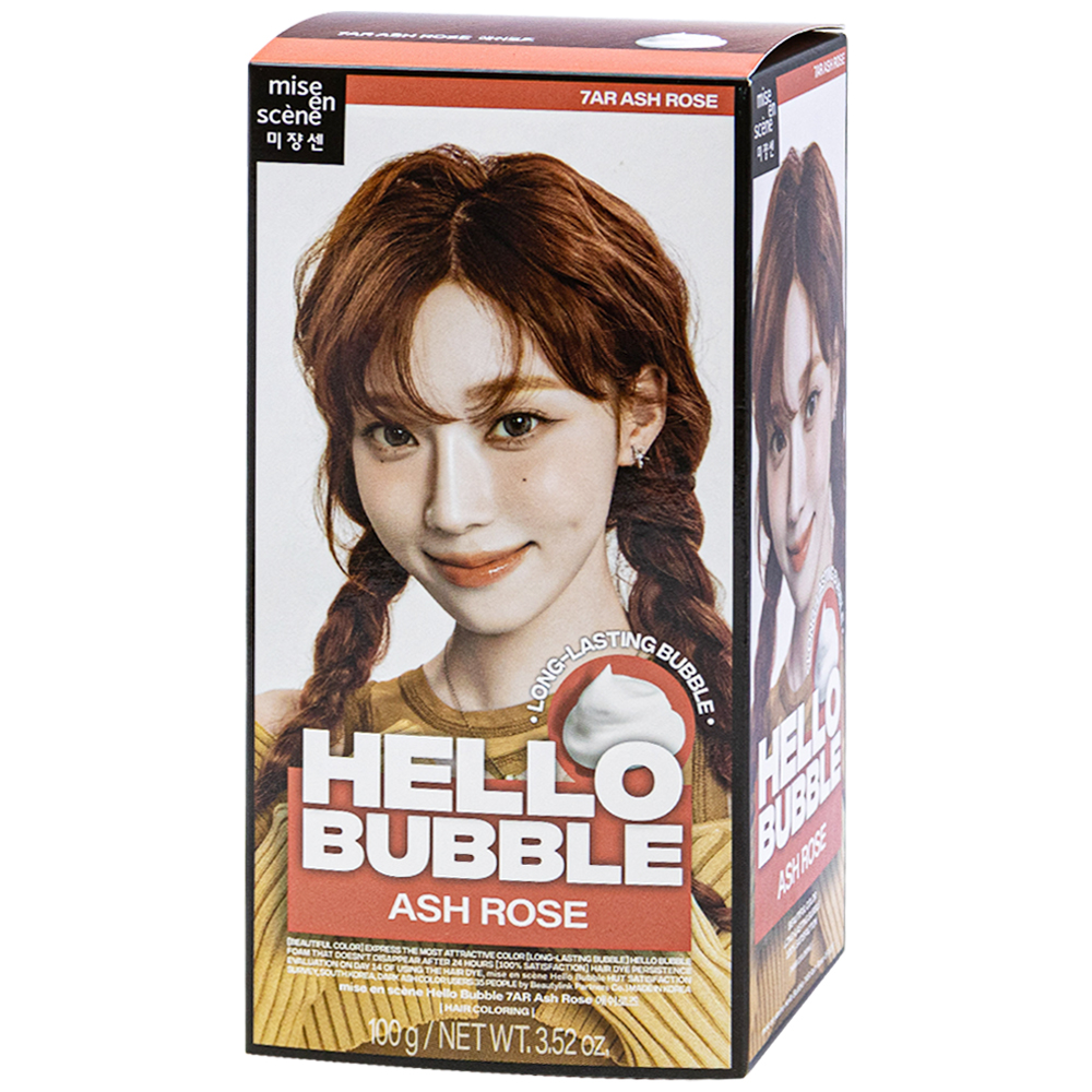 Miseenscene New Hello Bubble 7AR Ash Rose