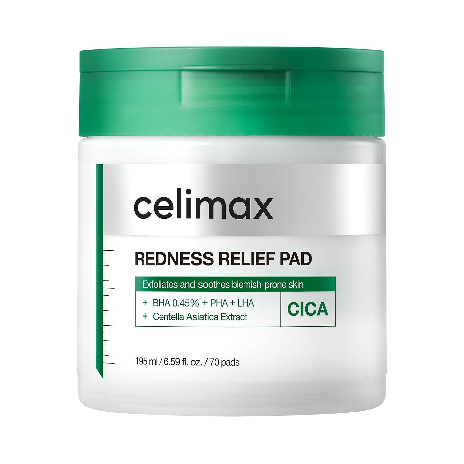 celimax SOOTHING CICA REDNESS RELIEF TONER PAD