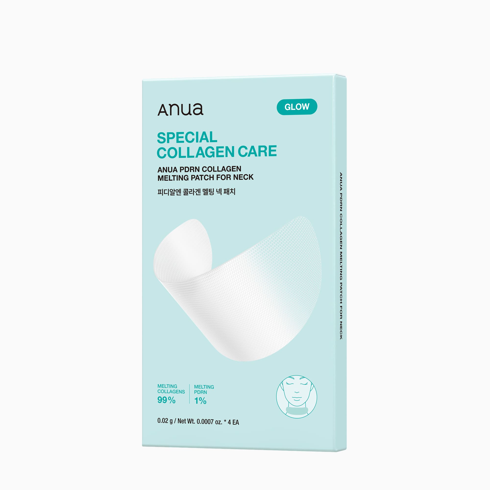 ANUA PDRN COLLAGEN MELTING PATCH FOR NECK (4EA)