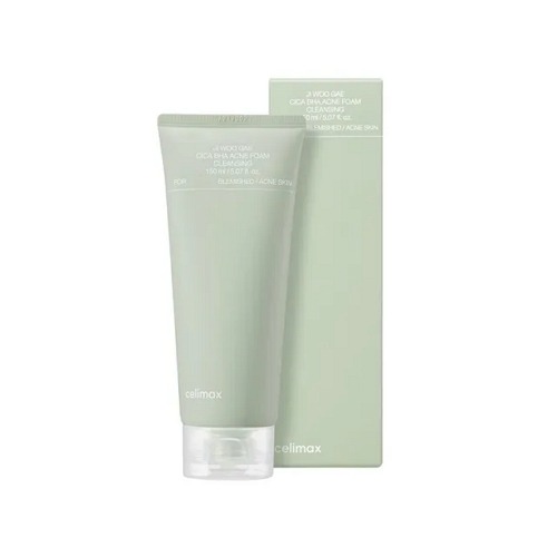 CELIMAX JI WOO GAE CICA BHA ACNE FOAM CLEANSING 150ML