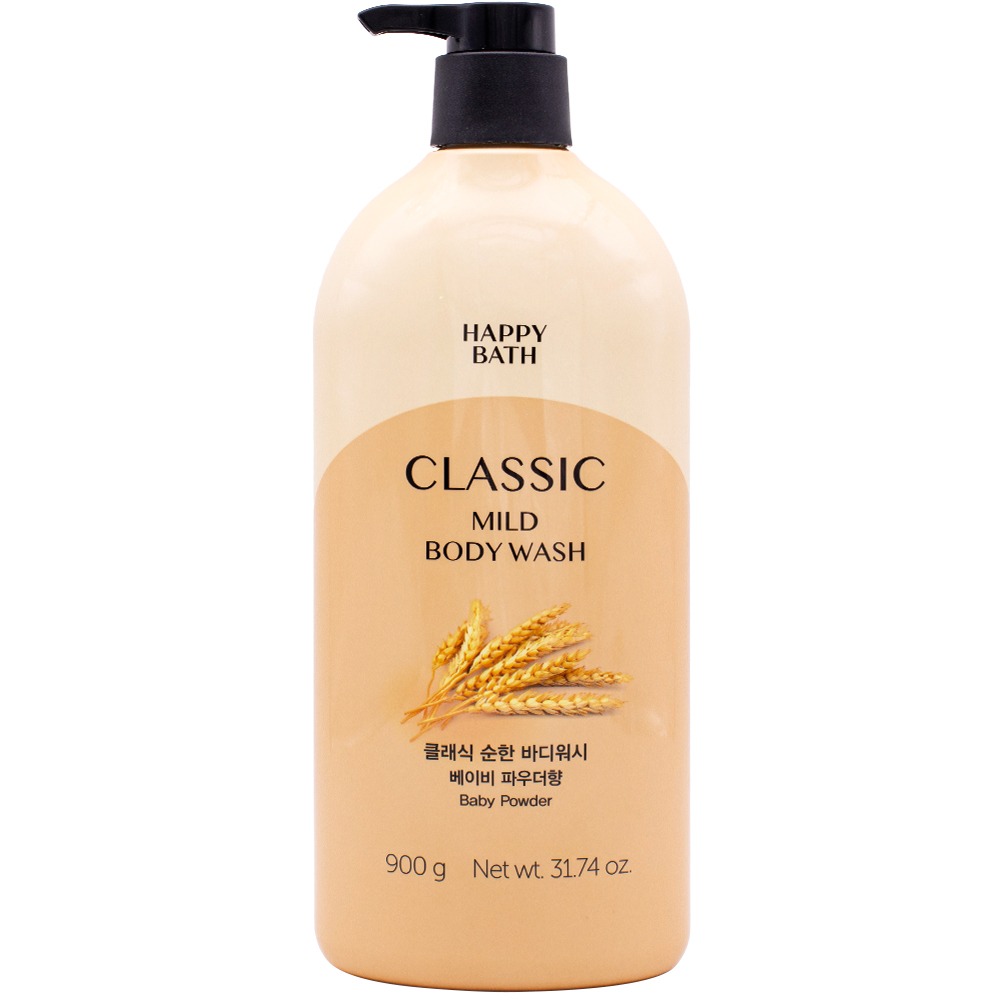 Happybath Natural Body Wash_Baby Powder 900g