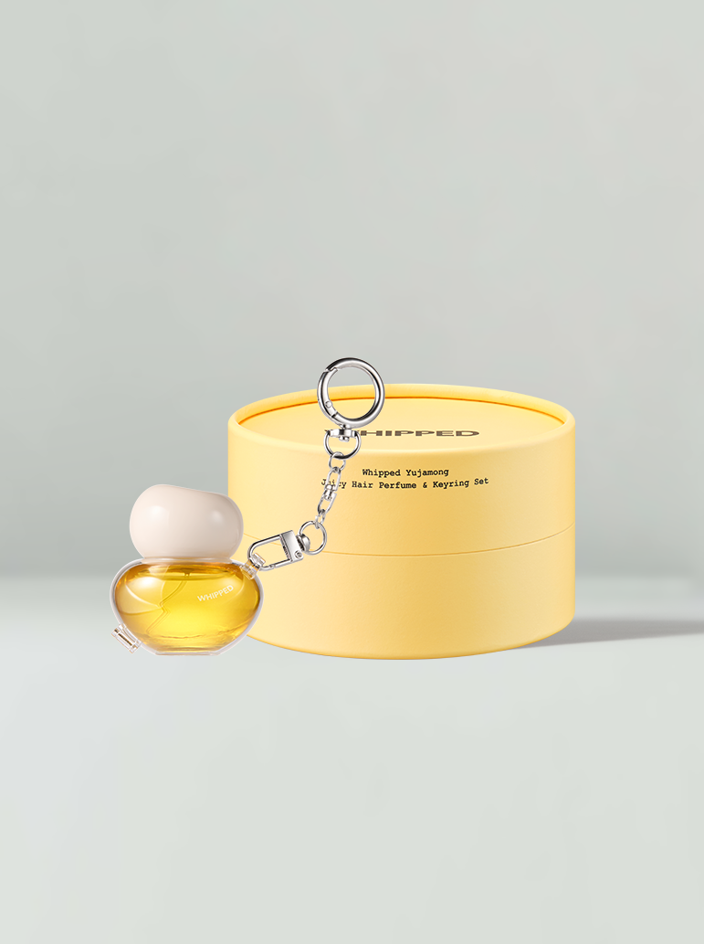 Whipped Yujamong Juicy Hair Perfume & Keyring Set 15ml