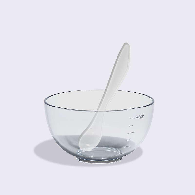 MODELING PACK BOWL & SPATULA_1SET