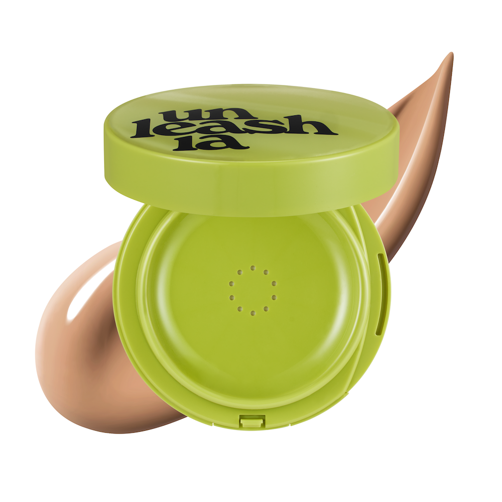 Unleashia Satin Wear Healthy-Green Cushion 25N Blush