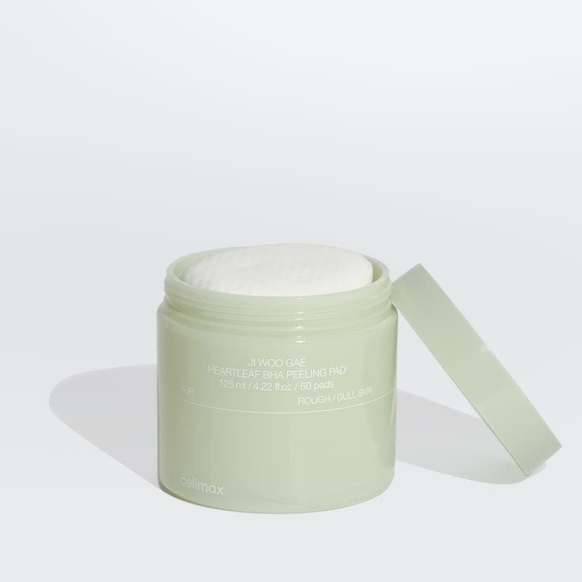 CELIMAX JI WOO GAE HEARTLEAF BHA PEELING PAD 2PADS