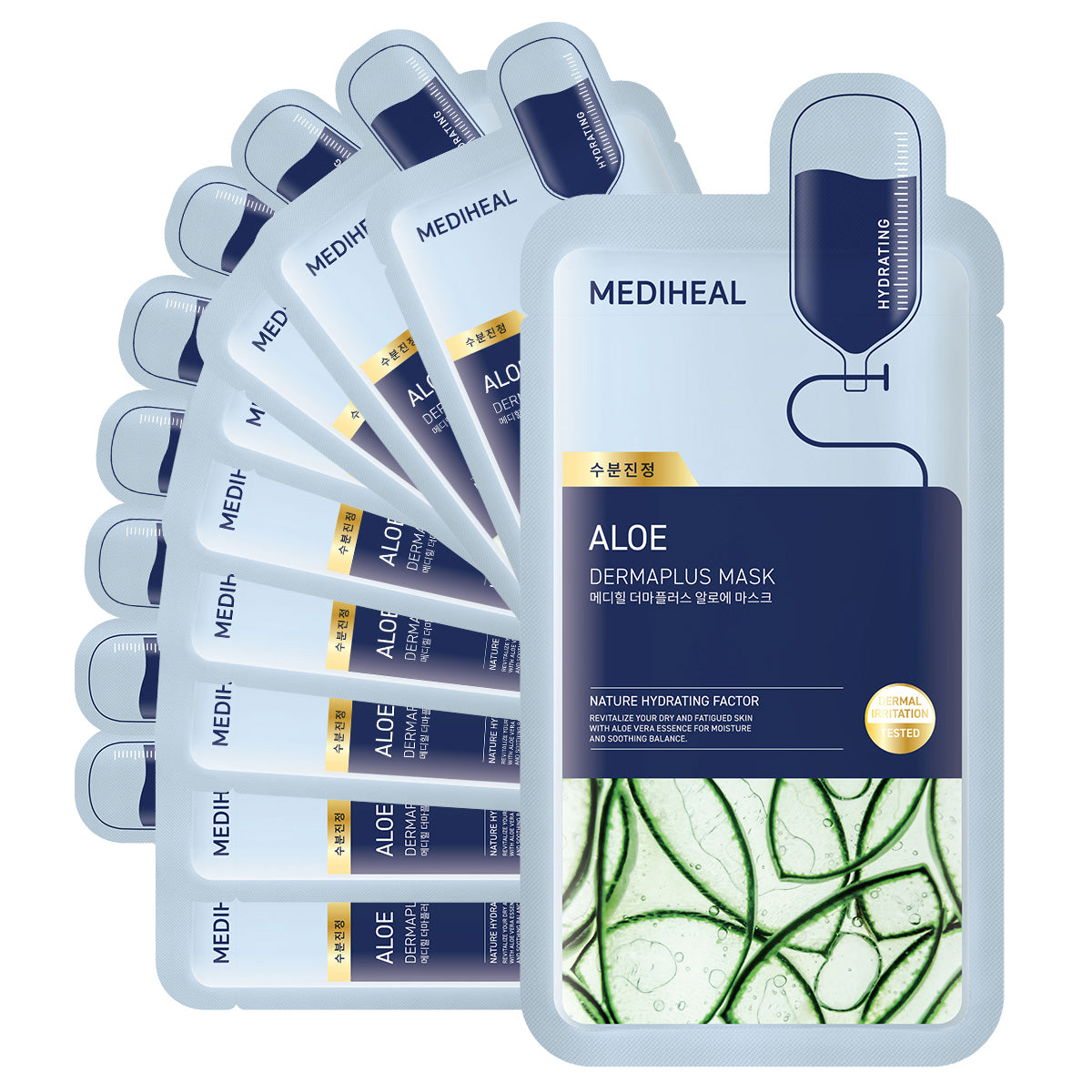 MEDIHEAL Derma Plus Aloe Mask 10ea