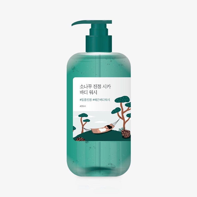 PINE CALMING CICA BODY WASH_400ml