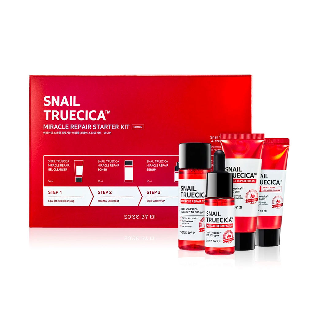 SOME BY MI SNAIL TRUECICA MIRACLE REPAIR STARTER KIT(4components)