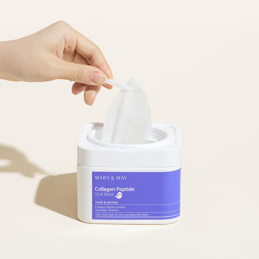 Mary&May Collagen Peptide Vital Mask 30ea/400g