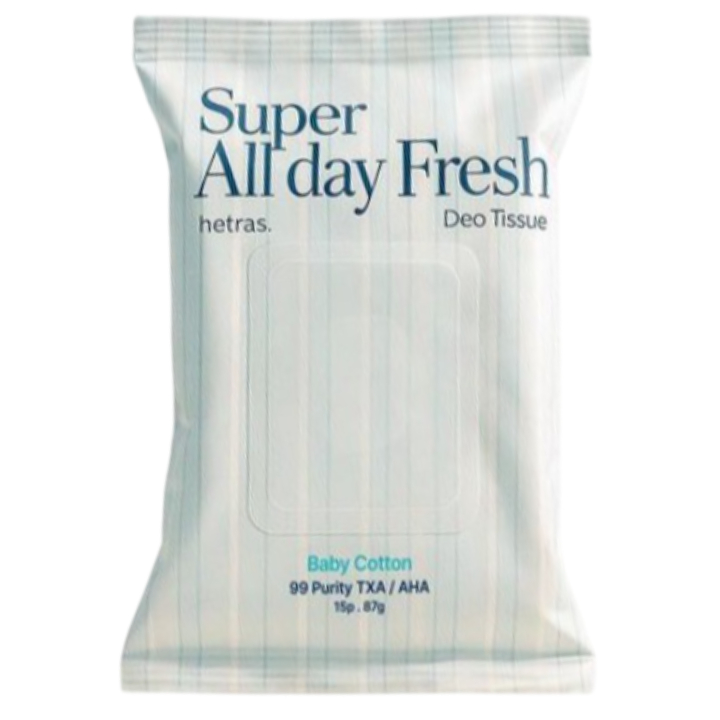 Super All Day Fresh Deo Tissue - Baby Cotton (1ea)