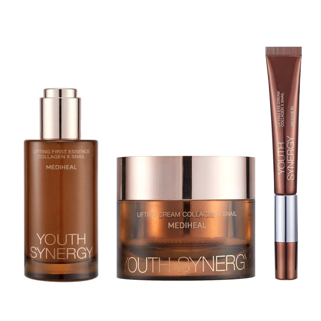 MEDIHEAL Youth Synergy Lifting Skincare 3-Piece Set