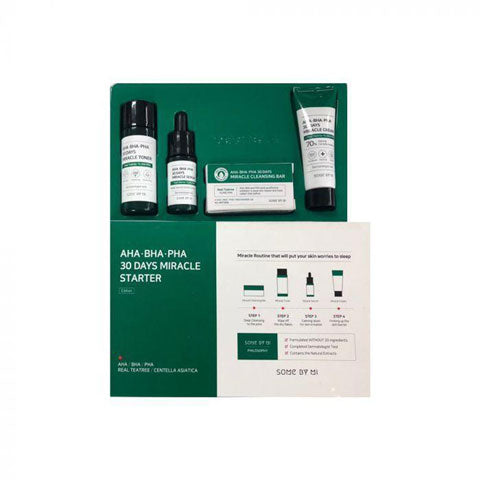 SOME BY MI AHA-BHA-PHA 30 DAYS MIRACLE STARTER KIT (4components)