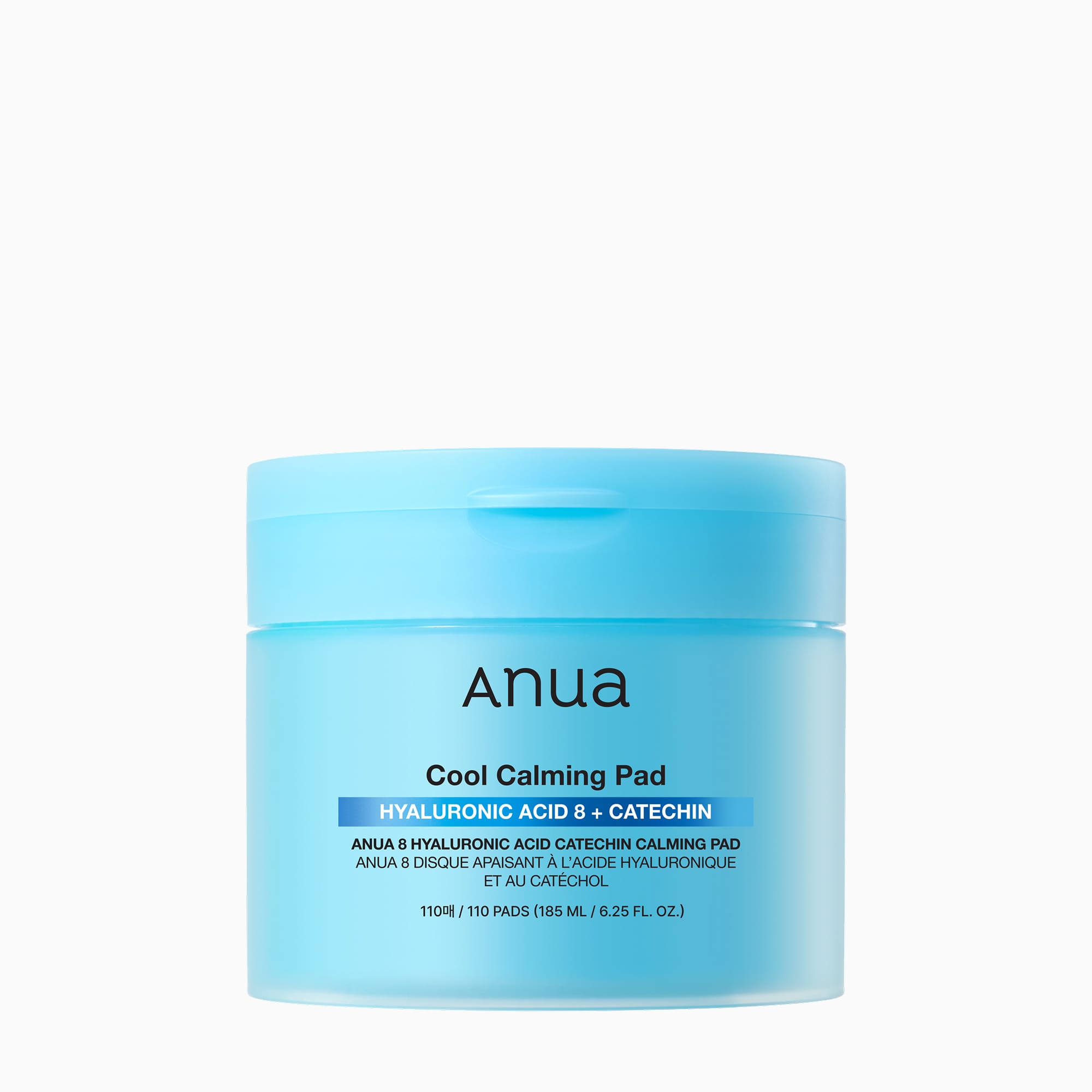 ANUA 8 HYALURONIC ACID CATECHIN CALMING PAD 185ml (110EA)