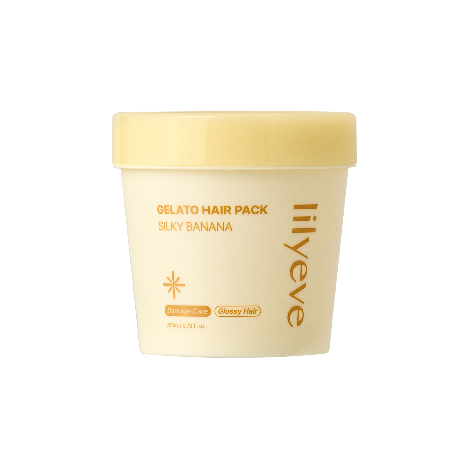 lilyeve GELATO Hair Pack SILKY BANANA 200ml