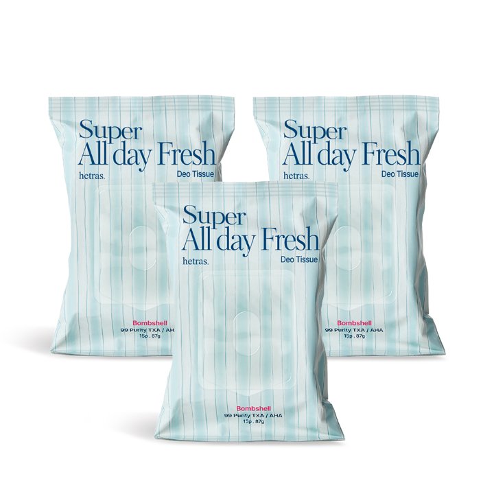 Super All Day Fresh Deo Tissue - Lovely Berry(1ea)
