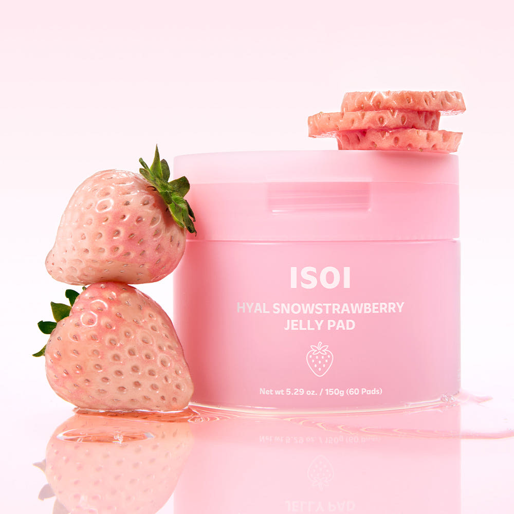 ISOI Hyal Snowstrawberry Jelly Pad (60 Pads)