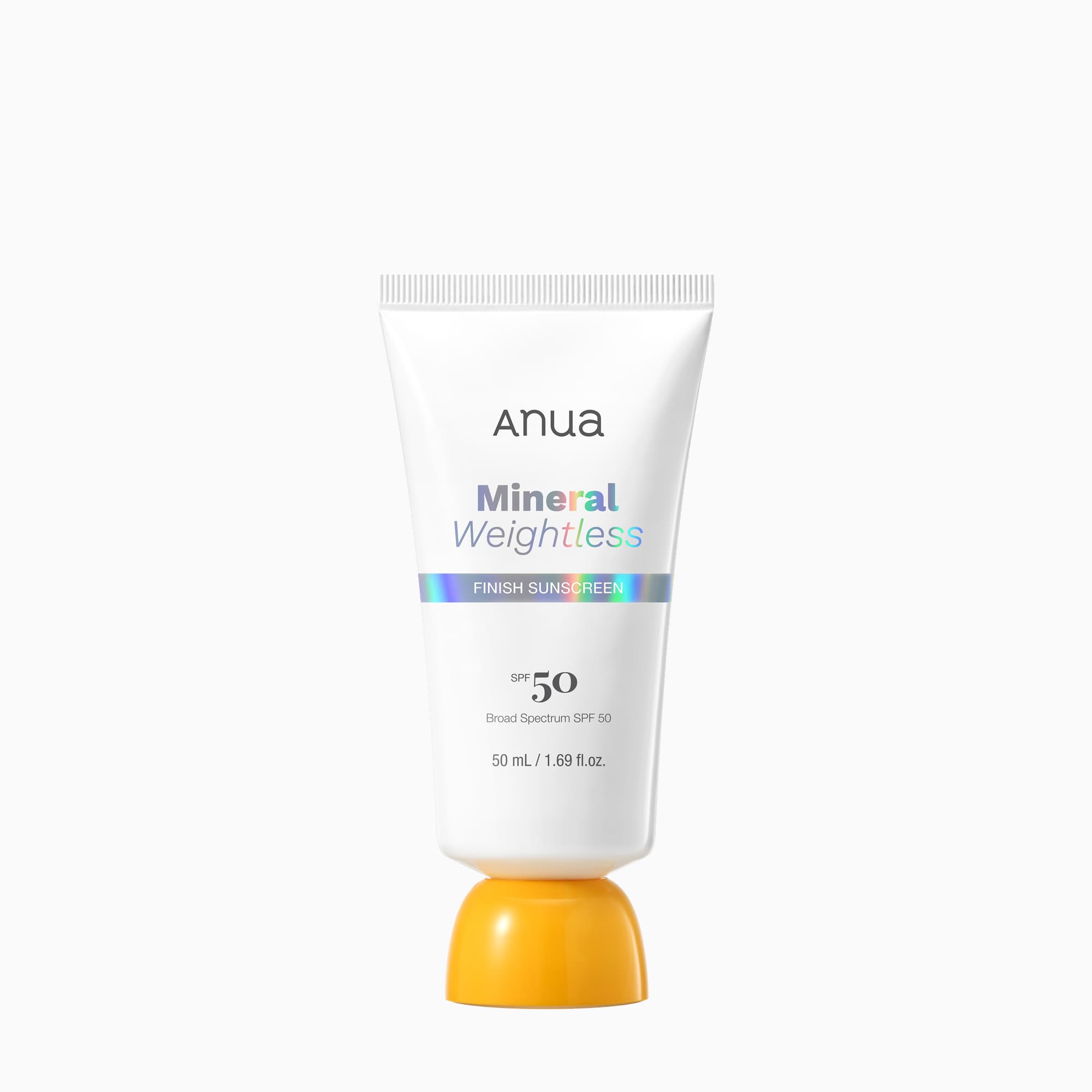 ANUA MINERAL WEIGHTLESS FINISH SUNSCREEN (50ml)