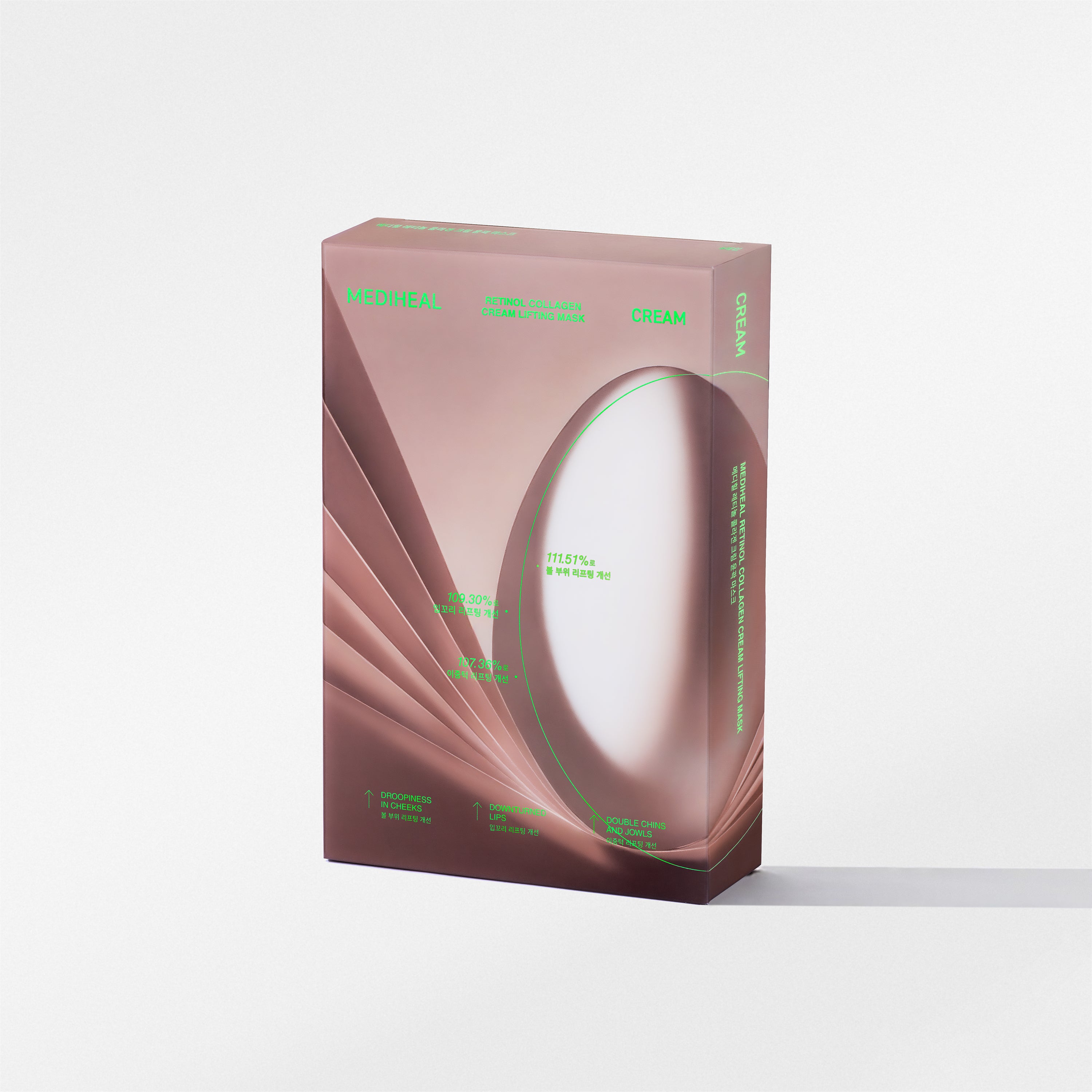 MEDIHEAL Retinol Collagen Cream Contour Mask 10ea