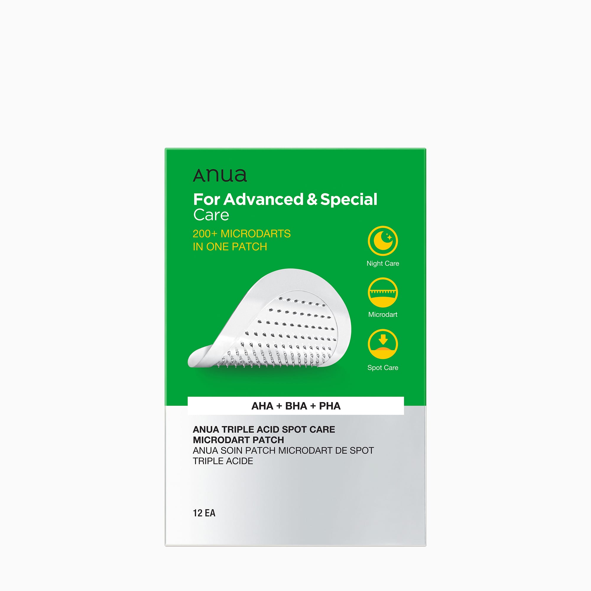 TRIPLE ACID SPOT CARE MICRODART PATCH 12EA