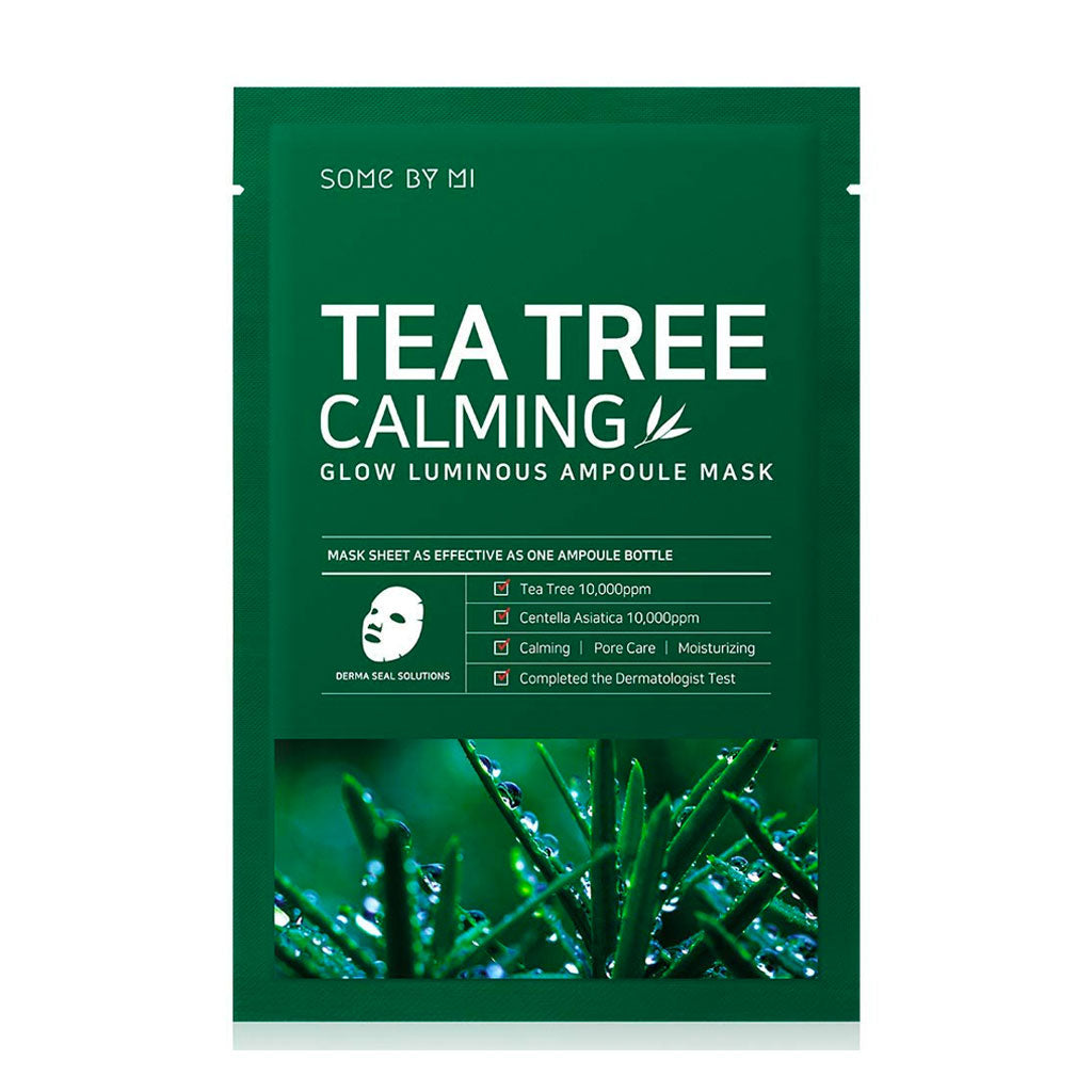 SOME BY MI 30 DAYS TEA TREE CALMING GLOW LUMINOUS AMPOULE MASK