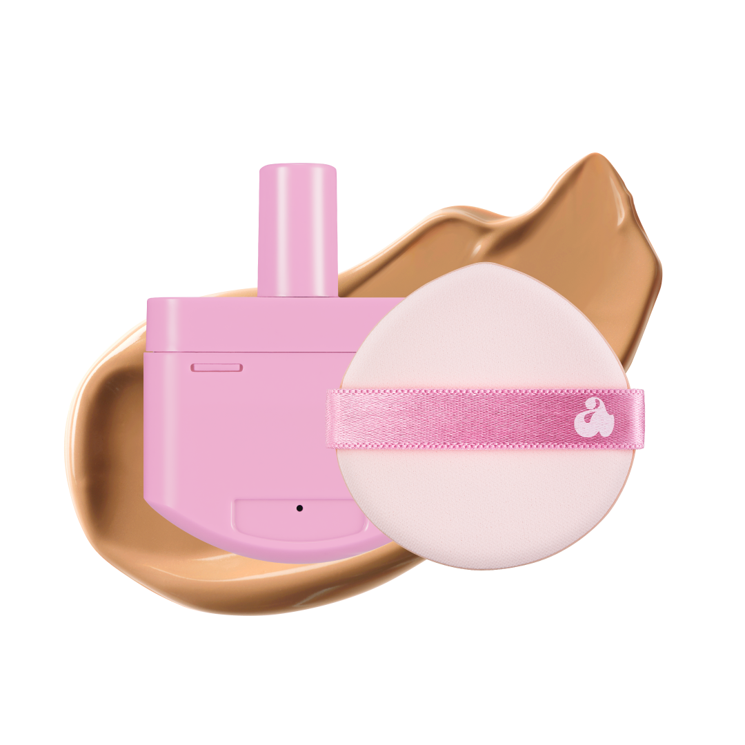 Don't Touch Glass Pink Cushion RE-FEEL 33N Mirage (+ Puff)