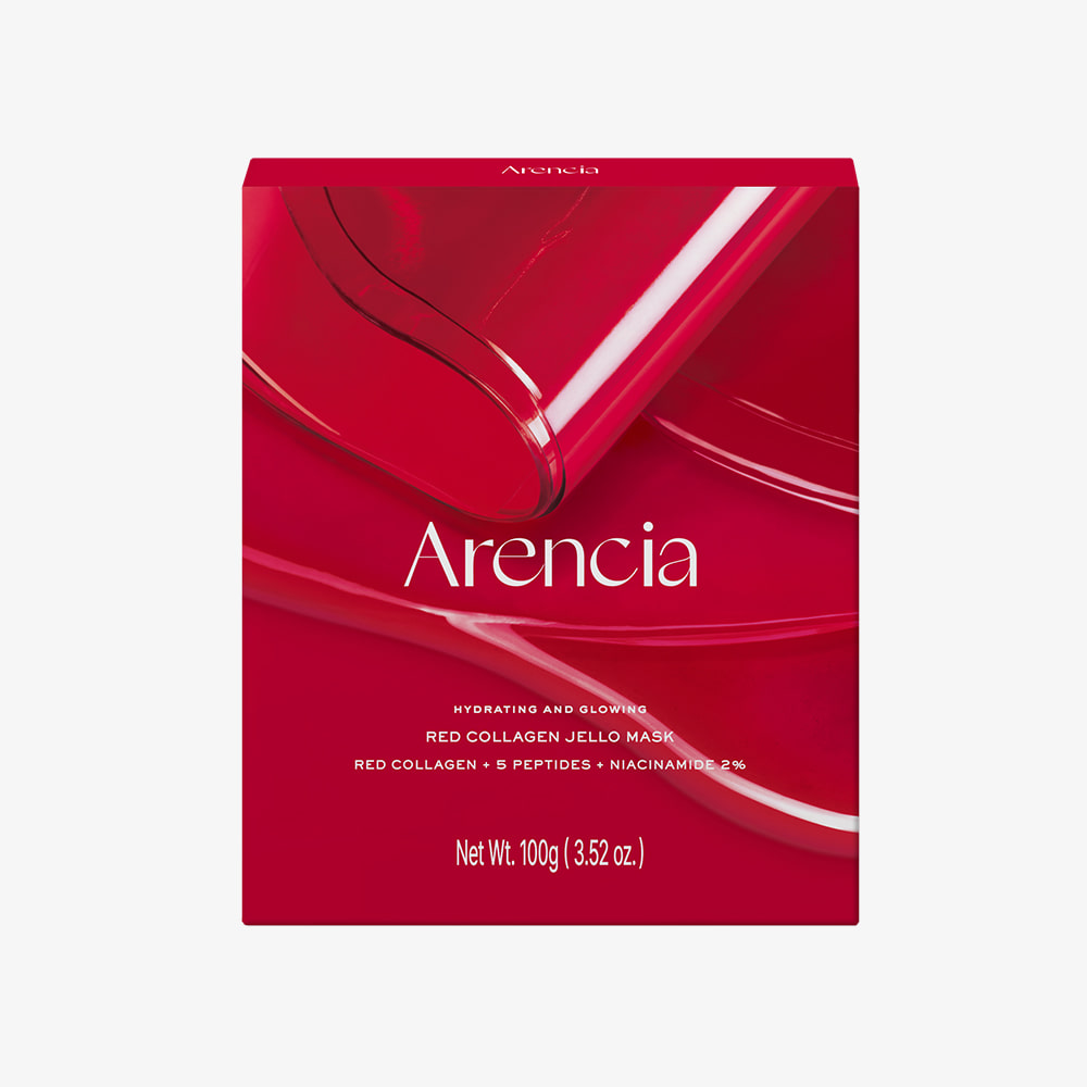 Arencia Red Collagen Jello Mask (4ea)