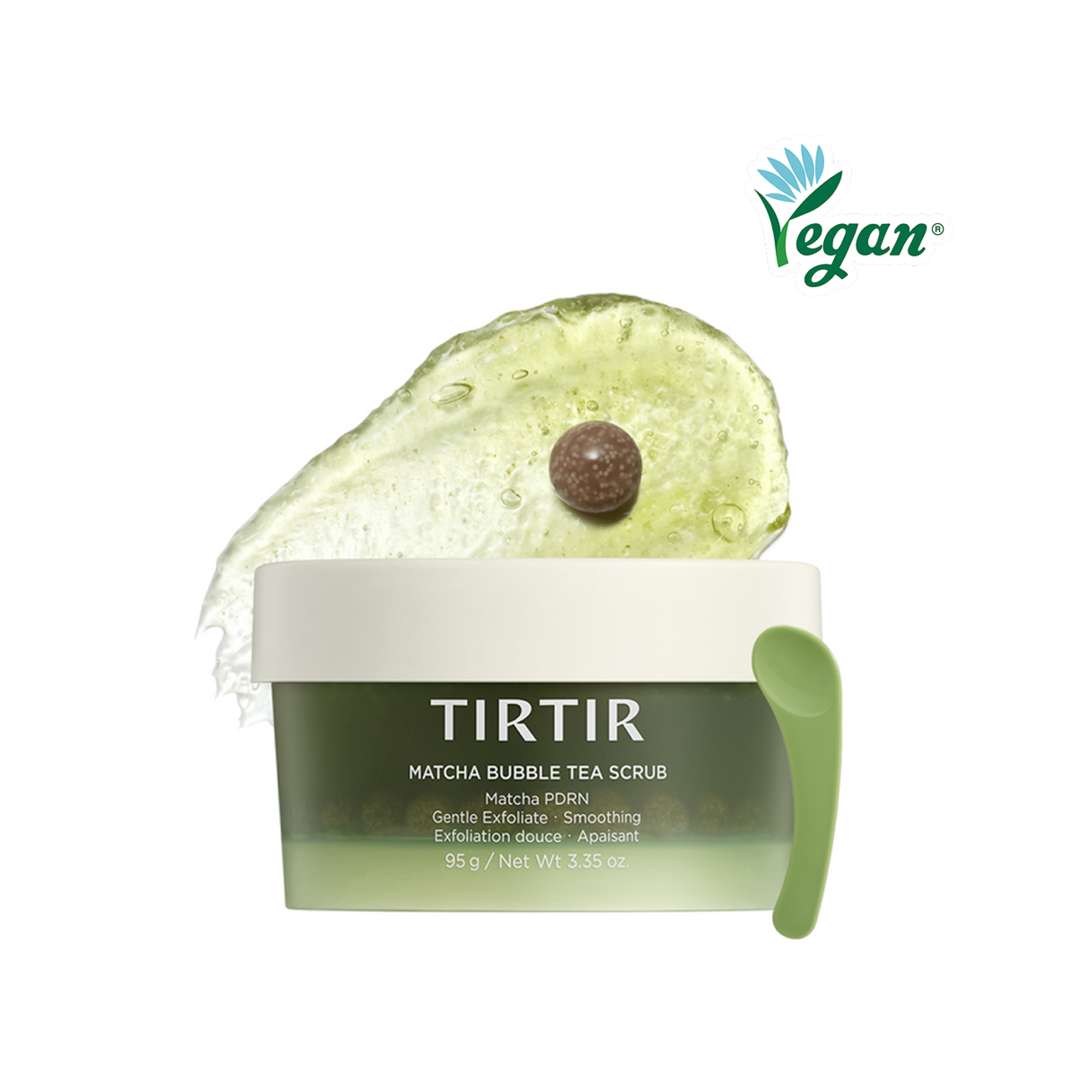 TIRTIR MATCHA BUBBLE TEA SCRUB (95g)