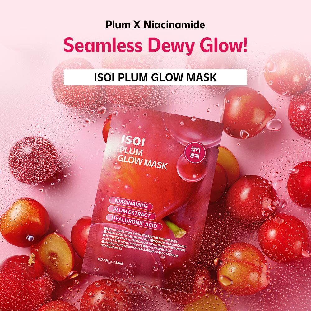 ISOI Plum Glow Mask (5 sheets)