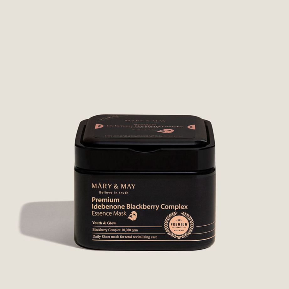 Mary&May Premium Idebenone Blackberry Complex Essence Mask 20ea/250g