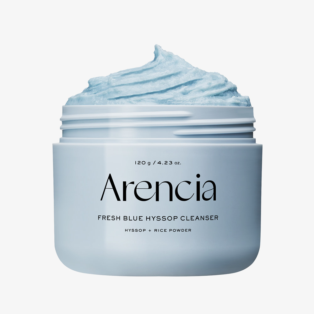 Arencia Blue Hyssop+ Rice Mochi Cleanser (120g)