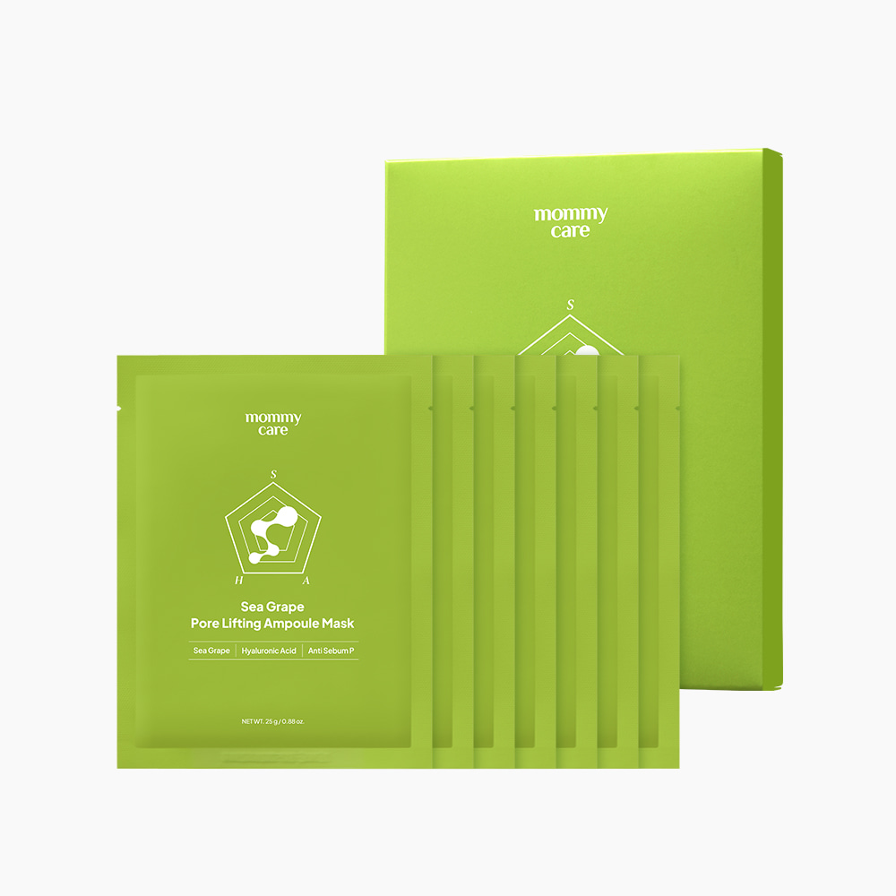 mommy care Sea Grape Pore Refining Ampoule Mask 25g*7ea