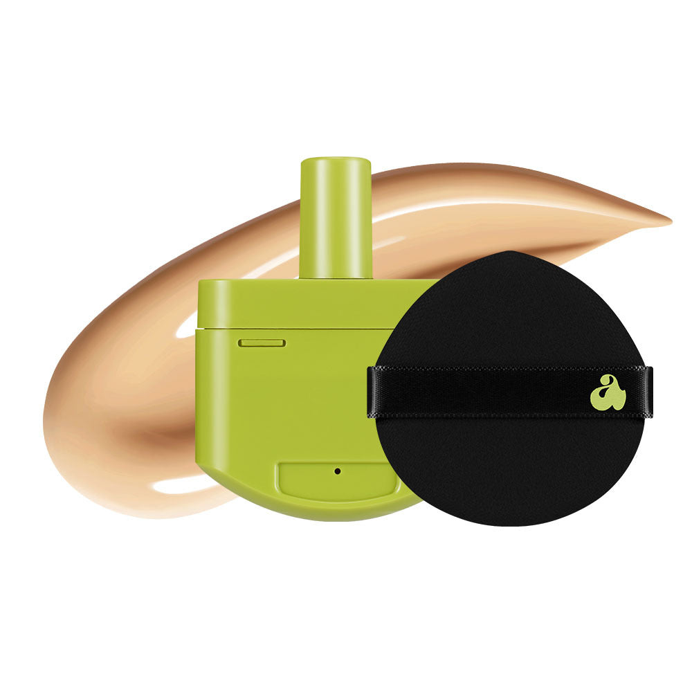 Satin Wear Healthy-Green Cushion RE-FEEL 21W Creamer (+ Puff)