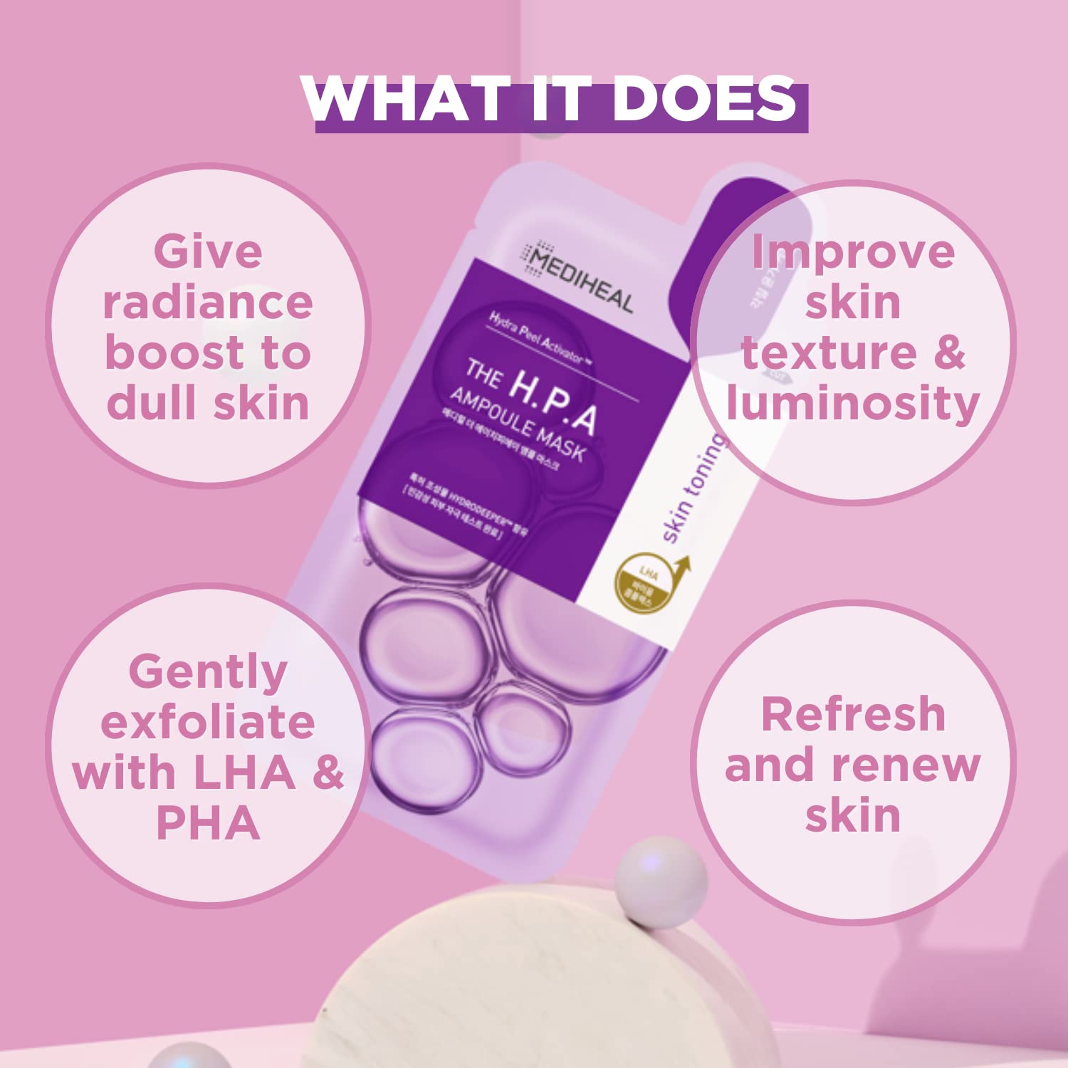 MEDIHEAL Derma Ampoule Mask H.P.A 10ea