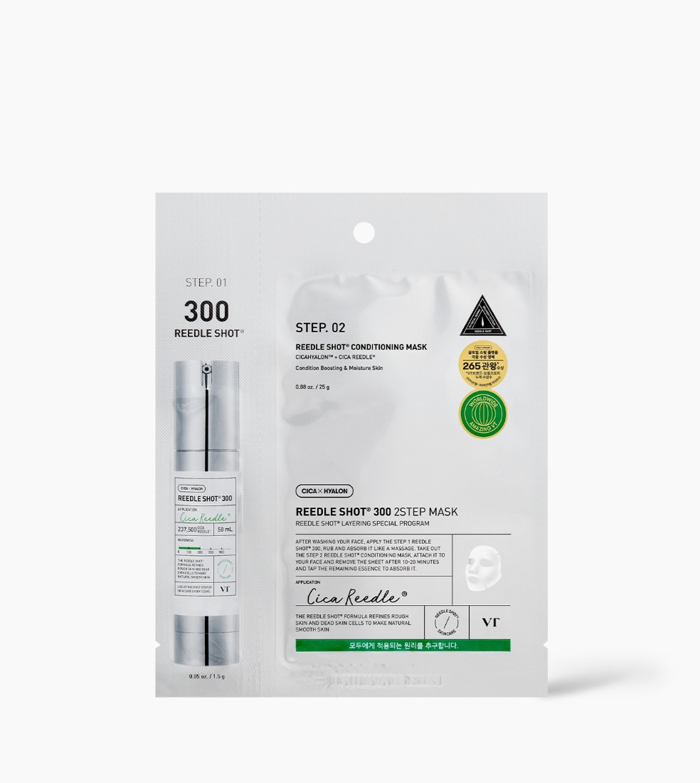 VT REEDLE SHOT 300 2-STEP MASK(5EA) (1.1.5g + 25g / 5ea)