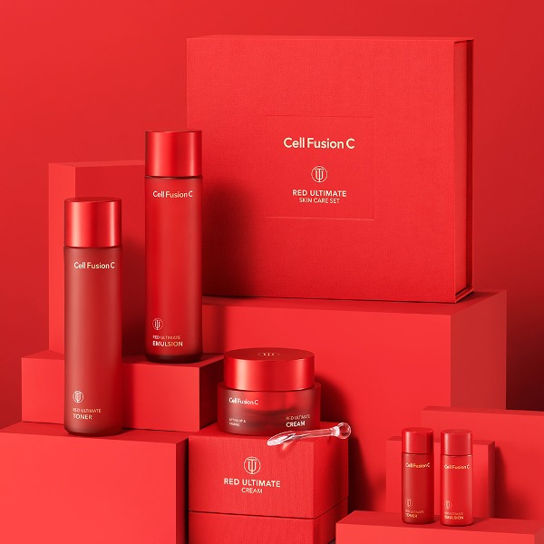 Red Ultimate Kit(Toner,Emulsion,Cream) (150ml, 150ml, 50ml)