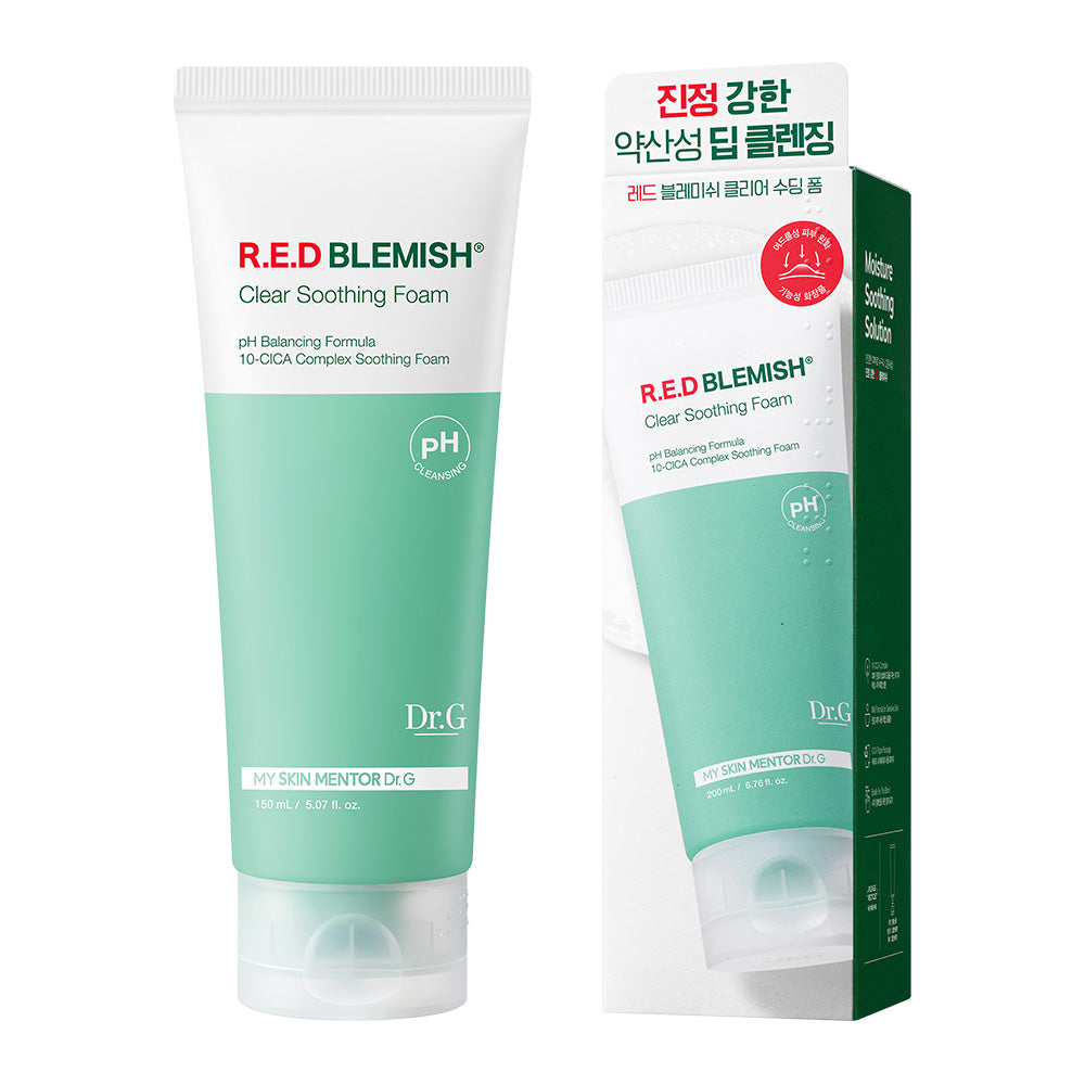 pH CLEANSING R.E.D BLEMISH CLEAR SOOTHING FOAM (150ml)